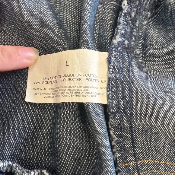 Hooded jean vest NWT - Picture 9 of 12